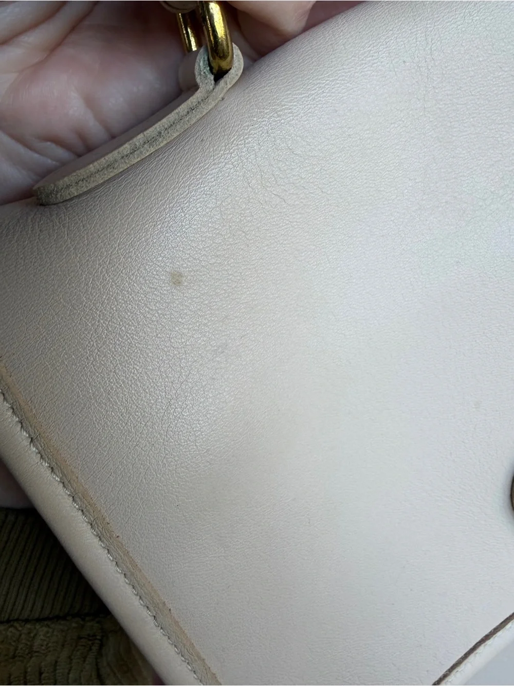 Vintage Coach Station Bag 5130 in Bone EUC
